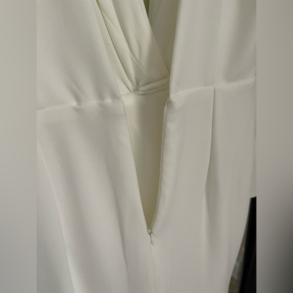 Lulus Stunning Romance‎ White Long Sleeve Mermaid Maxi Dress Size Medium - Picture 12 of 13